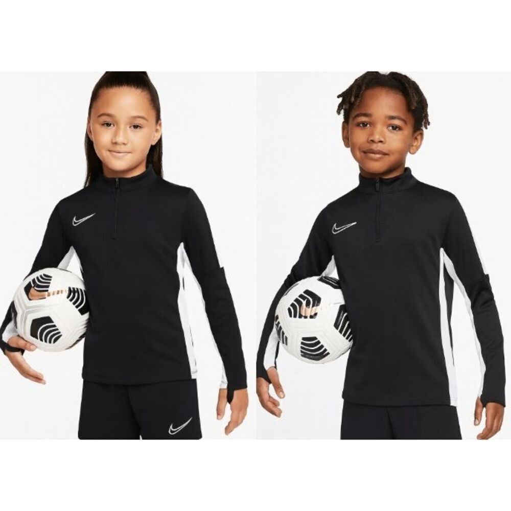 Nike Kids Dri-FIT Academy 1/4 Zip Global Long Sleeve T-Shirt Size M (10-12)